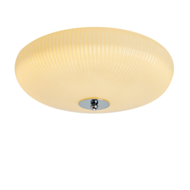 Retro Milky White Glass Ceiling Light 6