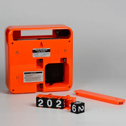 Retro Wall-Mounted Flip Clock Calendar Box 2