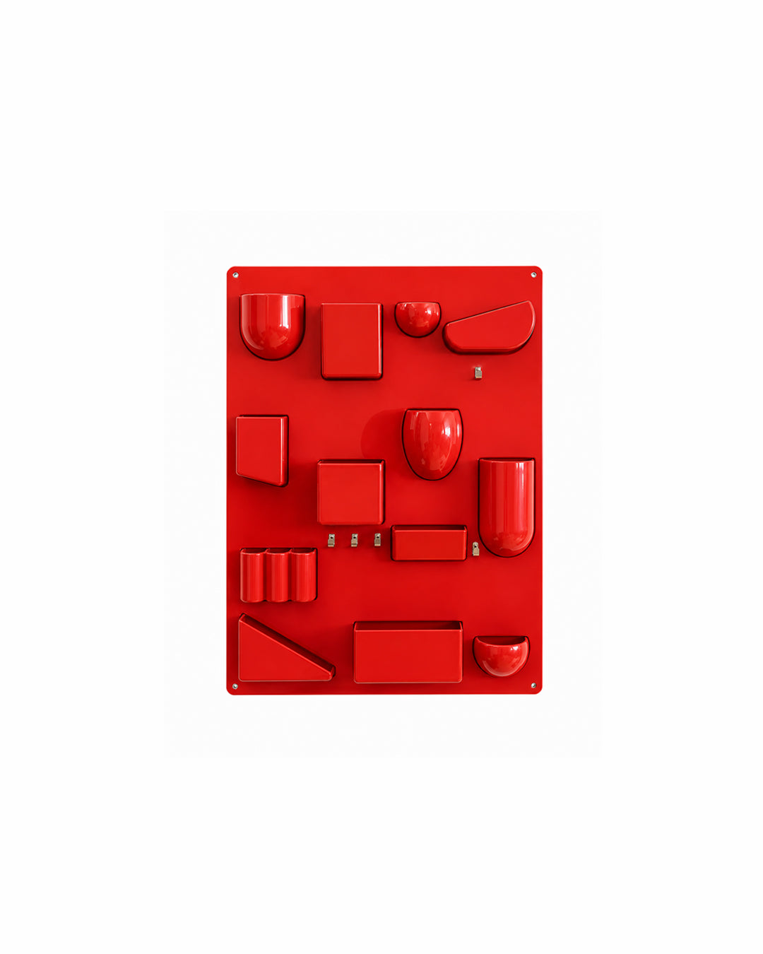 Retro Wall Mount Colored Storage Organizer Rack 0