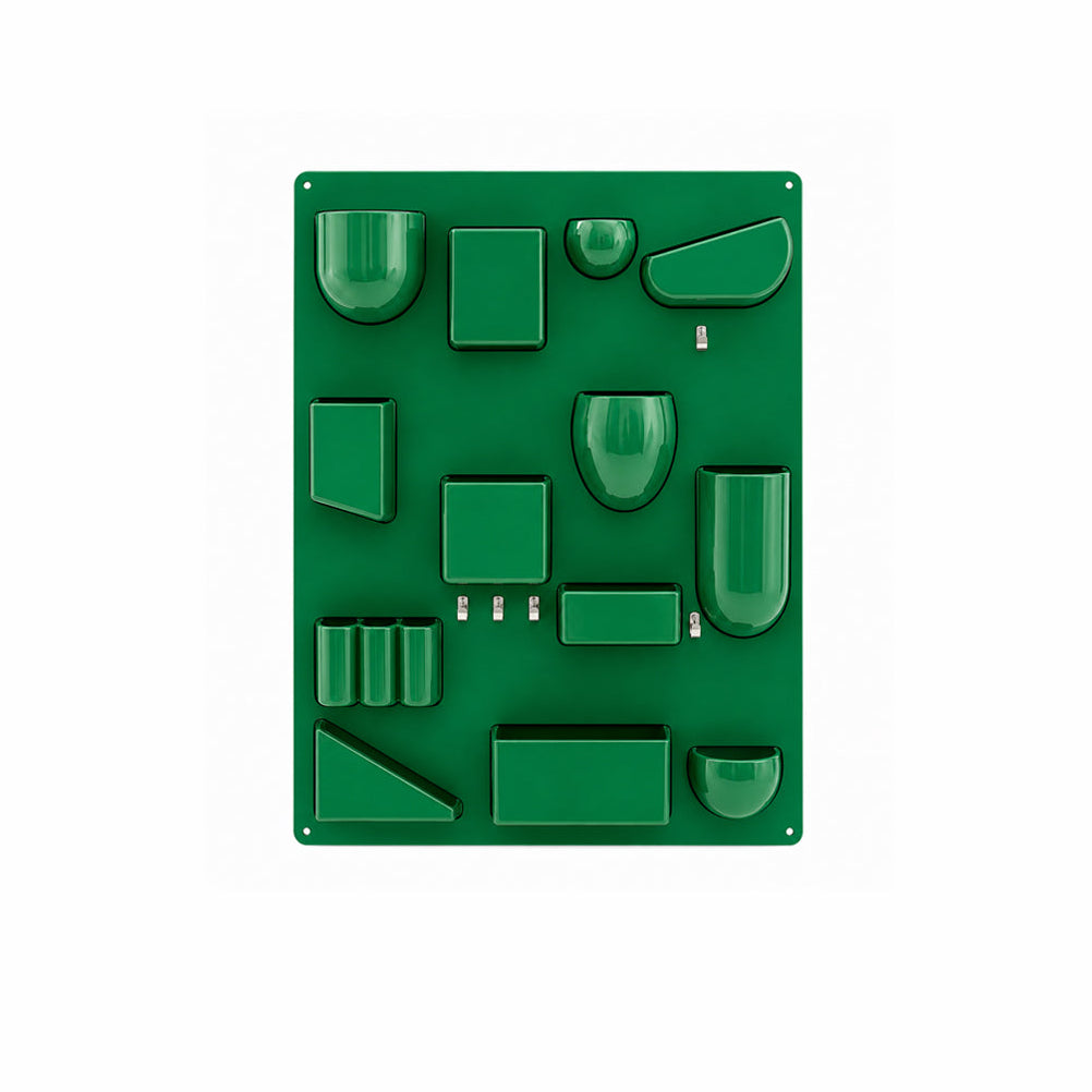 Retro Wall Mount Colored Storage Organizer Rack 10