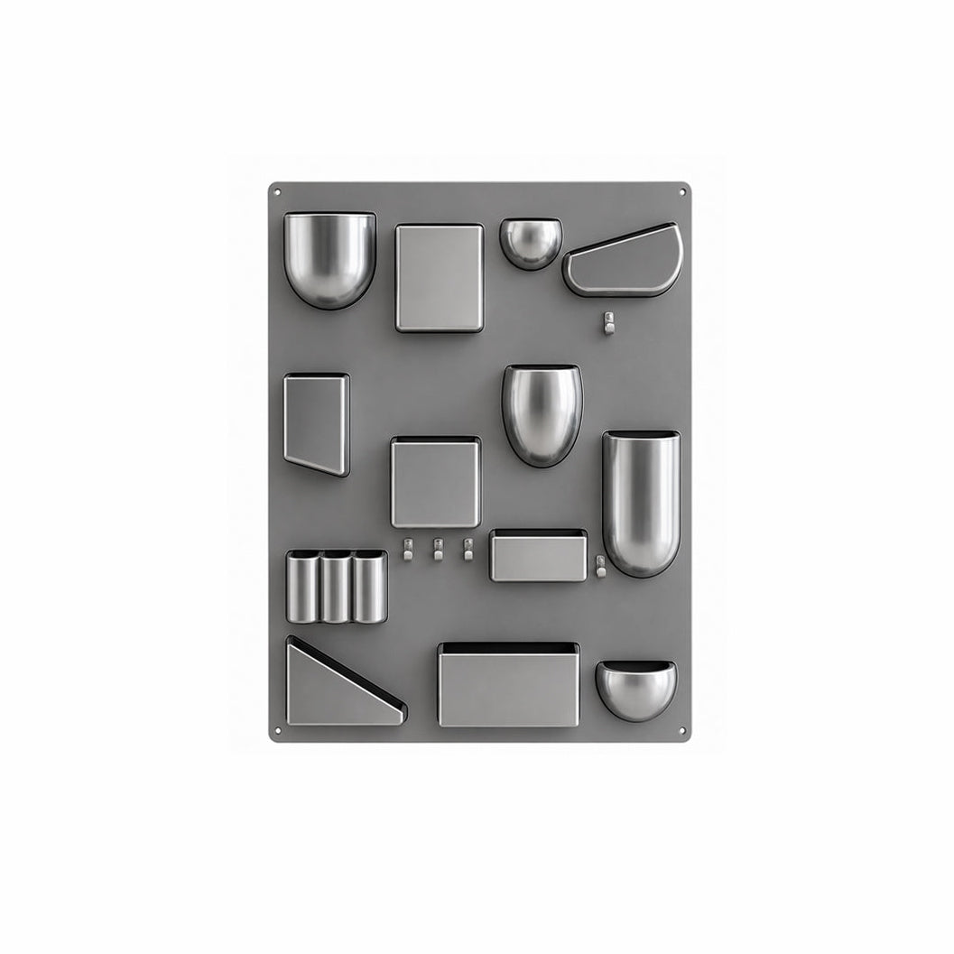Retro Wall Mount Colored Storage Organizer Rack 9