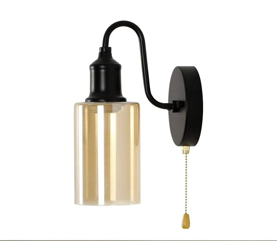 Retro industrial wall lamp