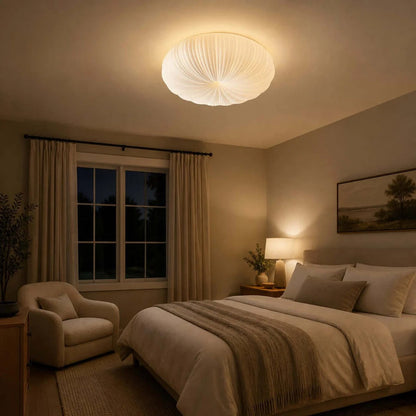 Ribbed Shell Ceiling Light 3
