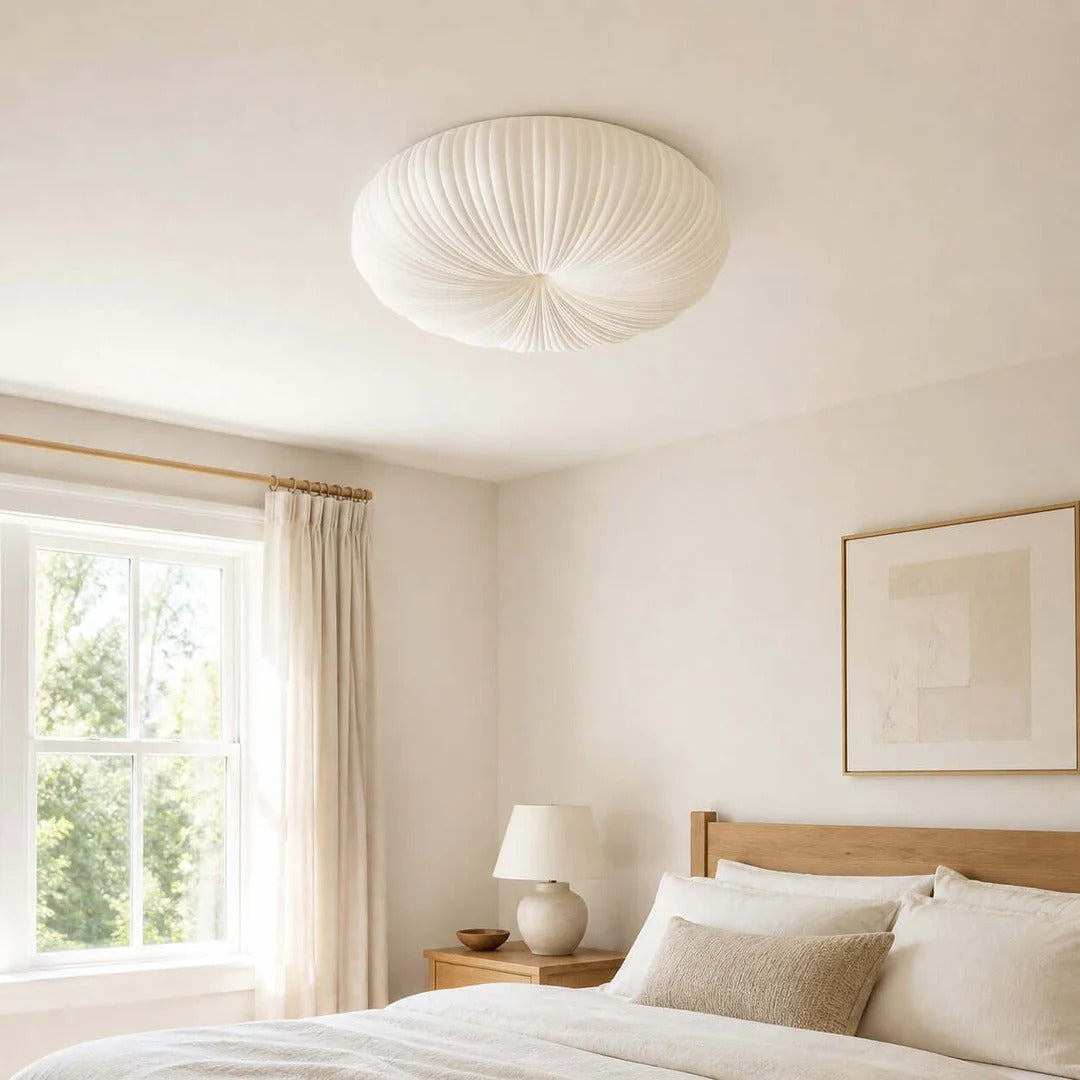 Ribbed Shell Ceiling Light 5