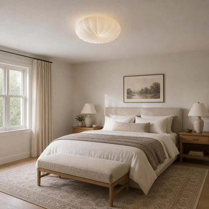 Ribbed Shell Ceiling Light 6
