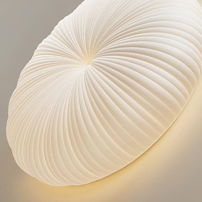 Ribbed Shell Ceiling Light 8