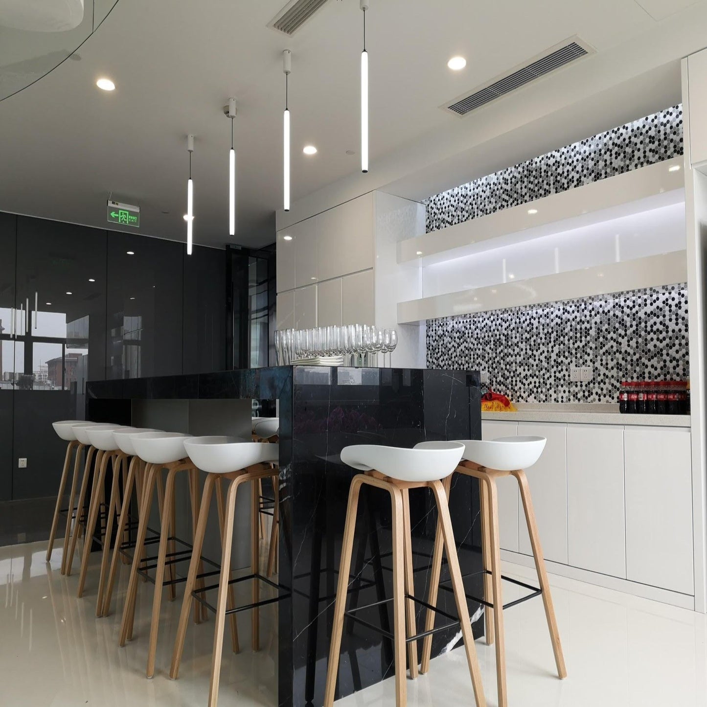 Rod Modern Nordic Pendant 5