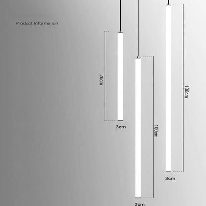 Rod Modern Nordic Pendant 6