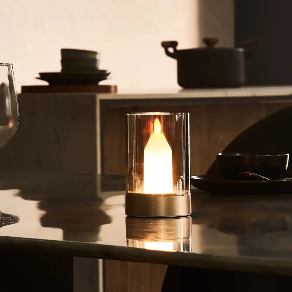 LuxRoyale Candle Glow With Gesture Control And Adjustable Brightness