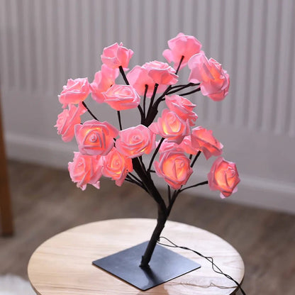 LuxRoyale Rose Tree LED Lamp