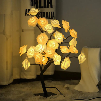 LuxRoyale Rose Tree LED Lamp