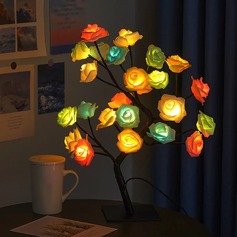 LuxRoyale Rose Tree LED Lamp