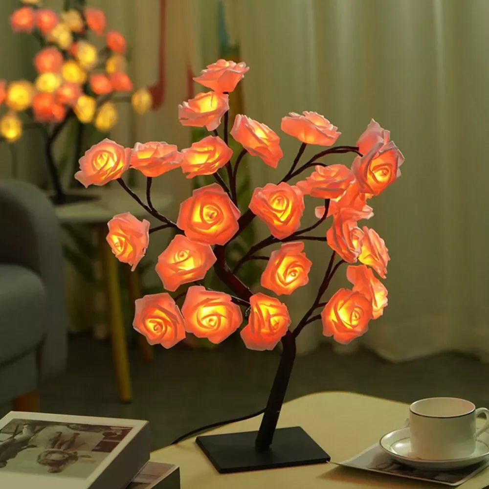 LuxRoyale Rose Tree LED Lamp