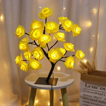 LuxRoyale Rose Tree LED Lamp