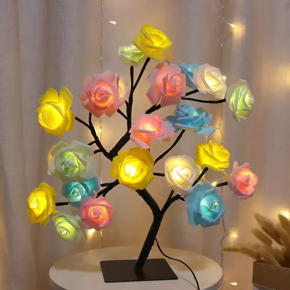 LuxRoyale Rose Tree LED Lamp