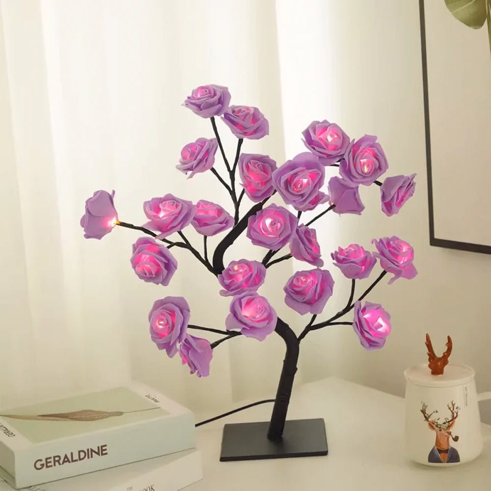 LuxRoyale Rose Tree LED Lamp
