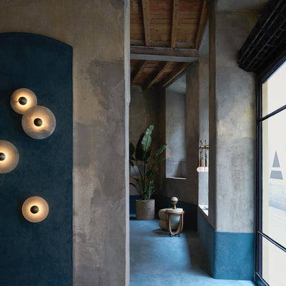 Round Alabaster Wall Lamp 5