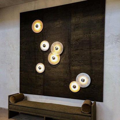 Round Alabaster Wall Lamp 6