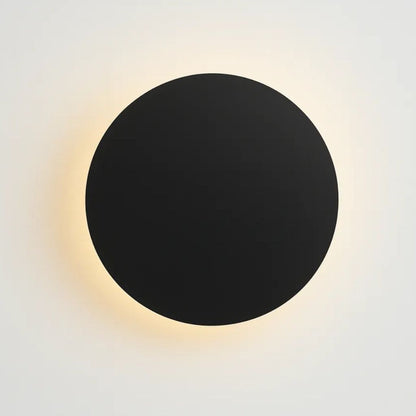 Round Backlit Sconce LED Wall Light for Interiors 10