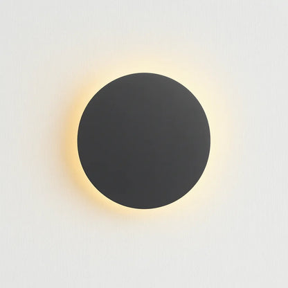 Round Backlit Sconce LED Wall Light for Interiors 12