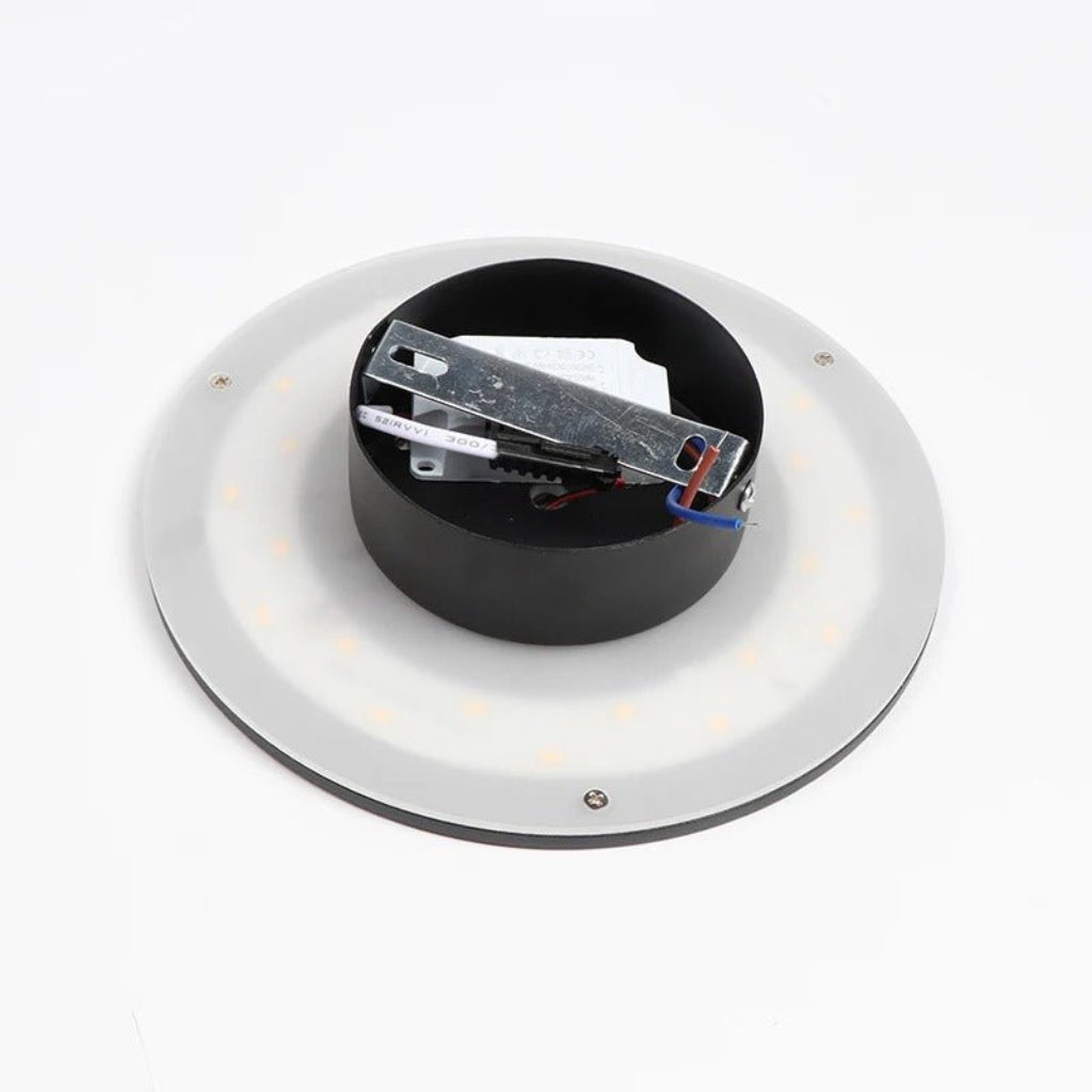 Round Backlit Sconce LED Wall Light for Interiors 8