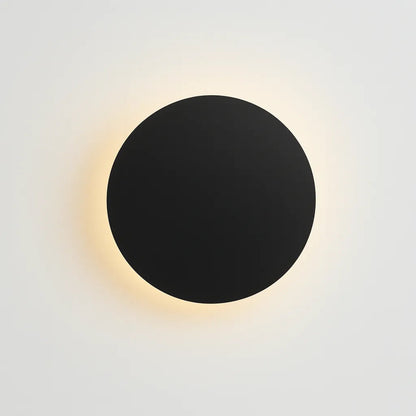 Round Backlit Sconce LED Wall Light for Interiors 9