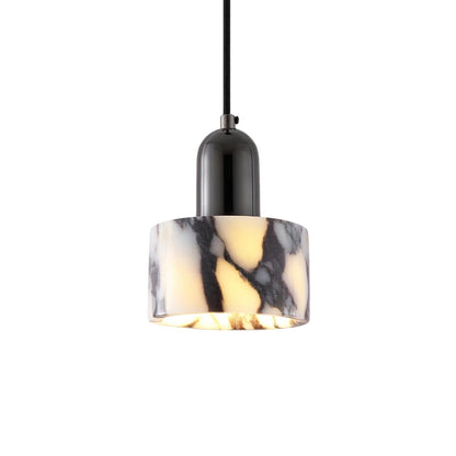Round Dekum Marble Pendant Lamp 1
