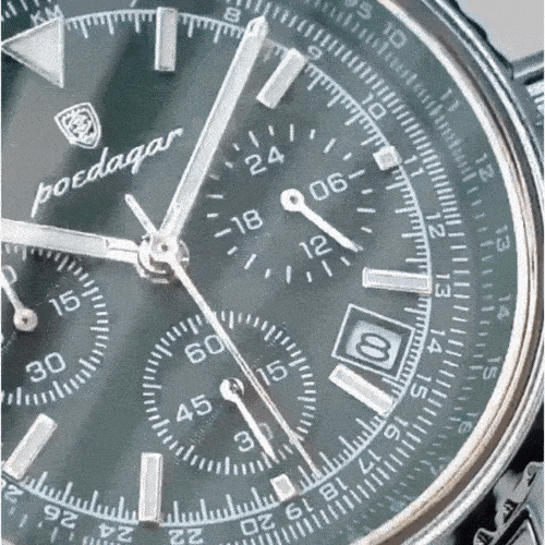 RoyaleGlow Apollo Chrono – Luxury Quartz Waterproof Military Sports Watch for Men