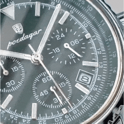 RoyaleGlow Apollo Chrono – Luxury Quartz Waterproof Military Sports Watch for Men