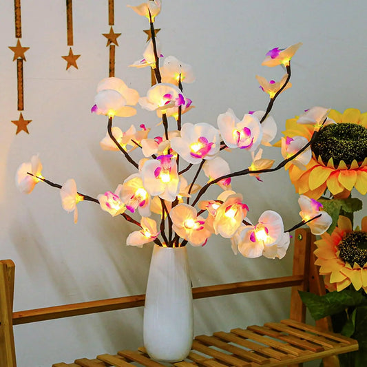 RoyaleGlow LED Orchid Tree Light – Elegant Decorative Lighting - Default Title