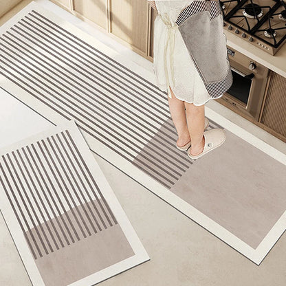 Royaleva Absorbent Anti-Slip Rug - Washable Diatomite Kitchen and Bathroom Mat - Design 1 / 50X120CM
