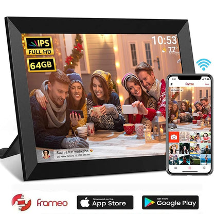 Royallure 10.1 Inch Smart WiFi Digital Photo Frame with 32GB/64GB Storage and IPS HD Touch Screen 0