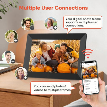 Royallure 10.1 Inch Smart WiFi Digital Photo Frame with 32GB/64GB Storage and IPS HD Touch Screen 1