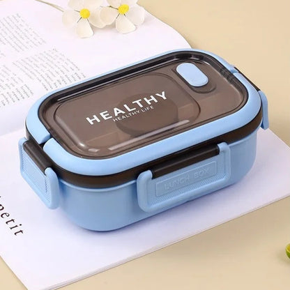 Royallure 1200ML Double Layer Bento Lunch Box with Compartments and Utensils 11
