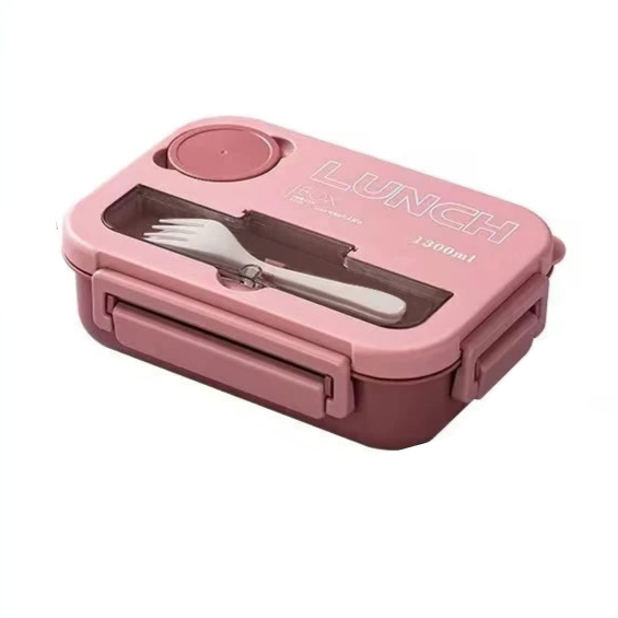 Royallure 1300ML Portable Bento Lunch Box for Kids, Leak-Proof with Utensils 6