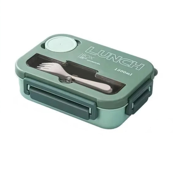 Royallure 1300ML Portable Bento Lunch Box for Kids, Leak-Proof with Utensils 7