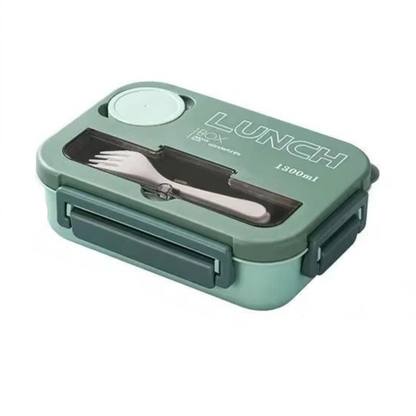 Royallure 1300ML Portable Bento Lunch Box for Kids, Leak-Proof with Utensils 7