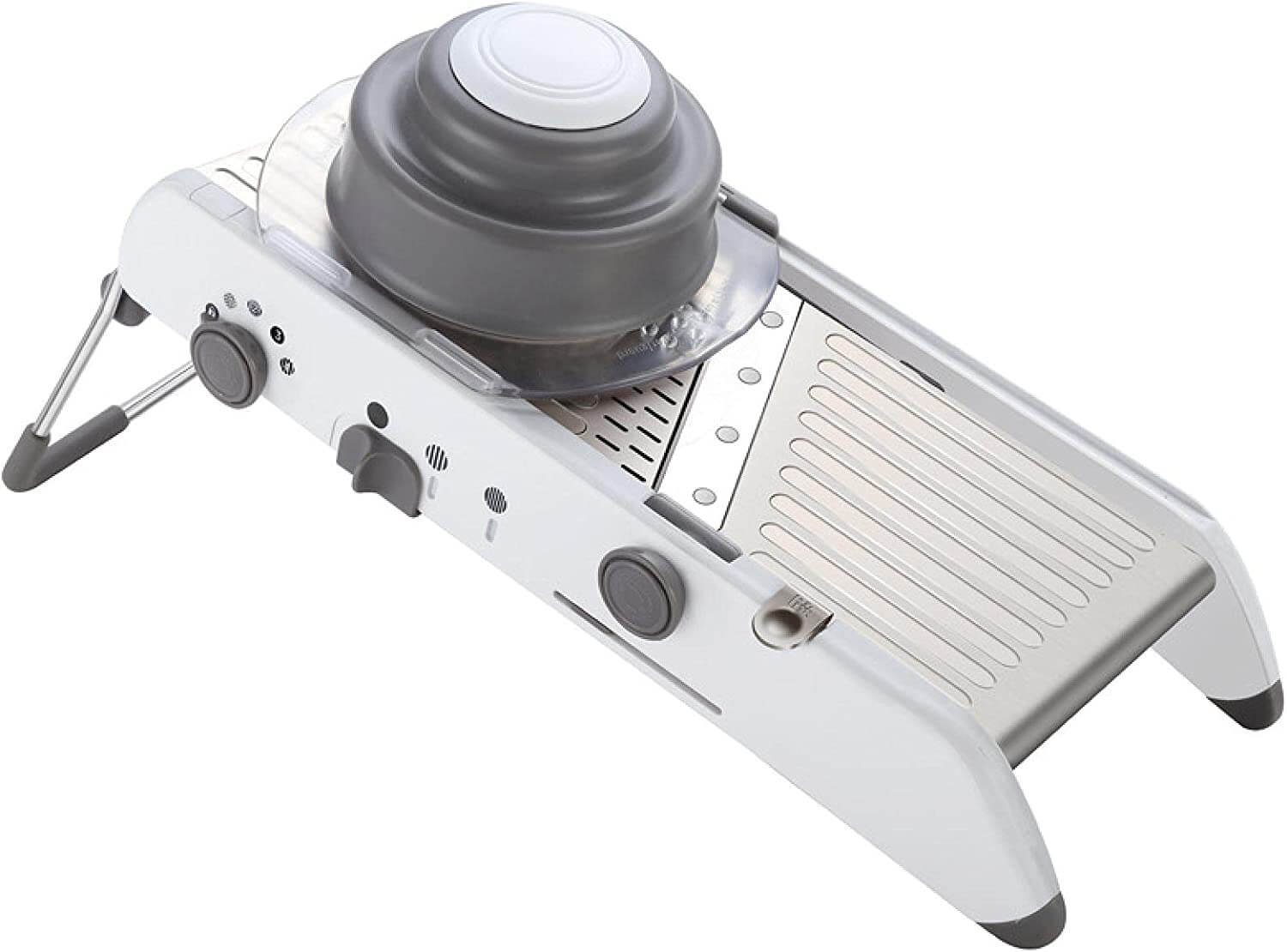 Royallure 18-in-1 Mandoline Slicer with Adjustable Blades, Safety Guard, and Anti-Skidding Feet – Versatile Kitchen Cutter for Fruits and Vegetables 2