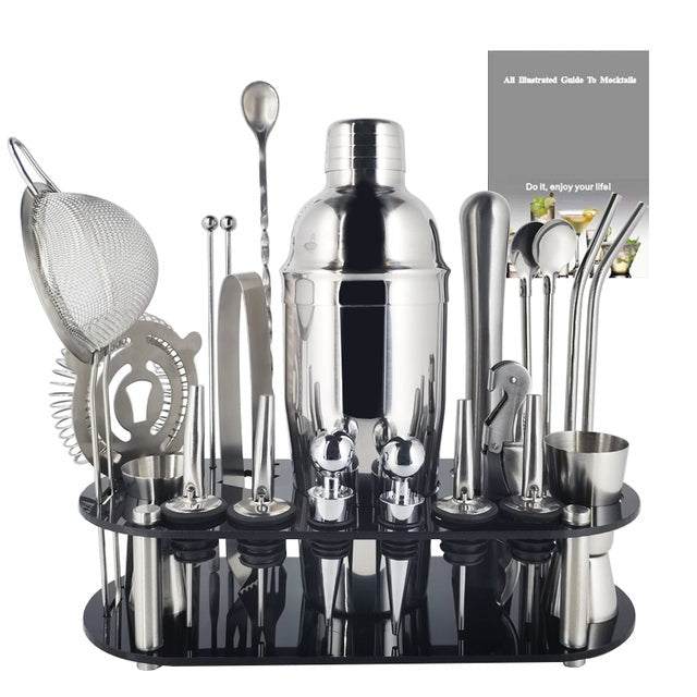 Royallure 22-Piece Cocktail Shaker Set, Professional Mixology Bar Tool Kit 0
