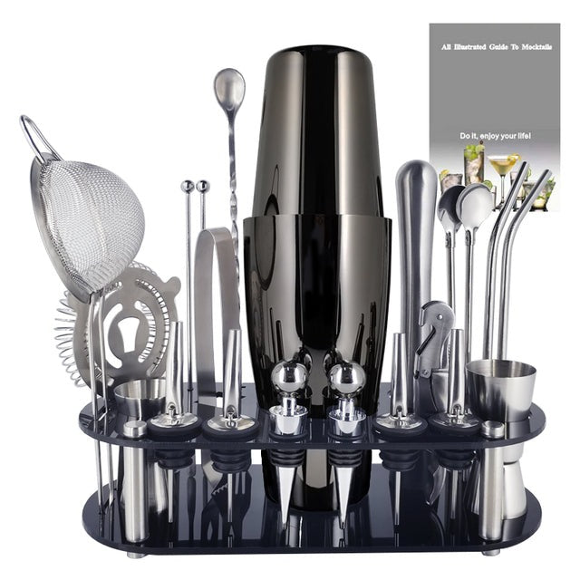 Royallure 22-Piece Cocktail Shaker Set, Professional Mixology Bar Tool Kit 15