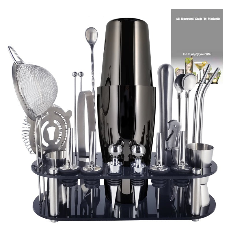 Royallure 22-Piece Cocktail Shaker Set, Professional Mixology Bar Tool Kit 6