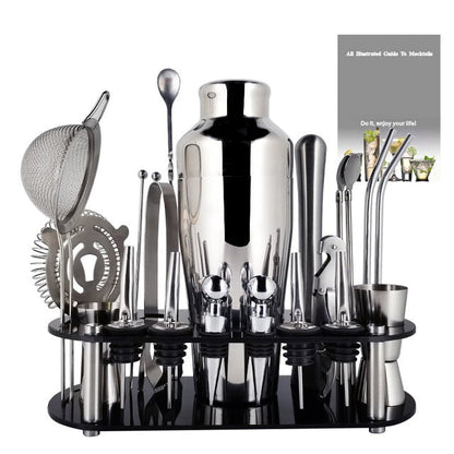 Royallure 22-Piece Cocktail Shaker Set, Professional Mixology Bar Tool Kit 7