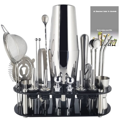 Royallure 22-Piece Cocktail Shaker Set, Professional Mixology Bar Tool Kit 8