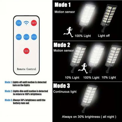 Royallure 250W LED Solar Street Light with Motion Sensor – Eco-Friendly Outdoor Solar Street Lamp for Enhanced Illumination 6