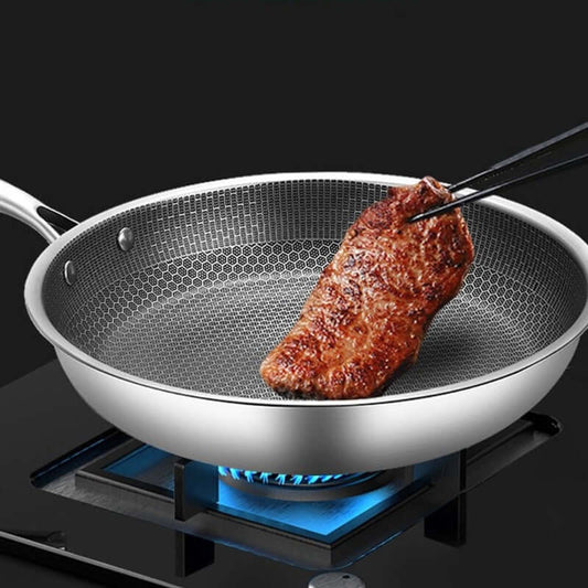 Royallure 30cm Stainless Steel Non-Stick Frying Pan - Best Non Stick Pan for Effortless Cooking 0