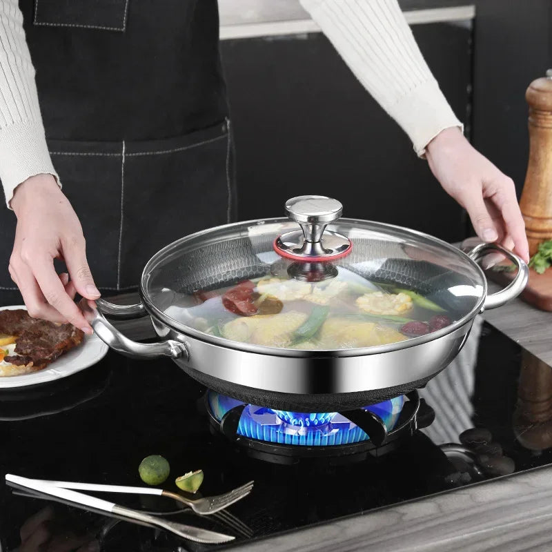 Royallure 32cm Non-Stick Frying Pan with Honeycomb Bottom – Best Non Stick Pan for Induction and Gas Stoves 2