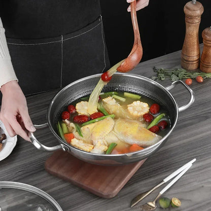 Royallure 32cm Non-Stick Frying Pan with Honeycomb Bottom – Best Non Stick Pan for Induction and Gas Stoves 3