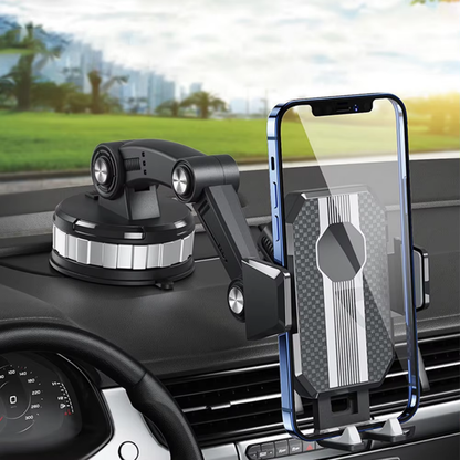 Royallure 360° Rotatable Car Phone Holder with Strong Suction for Dashboard 0