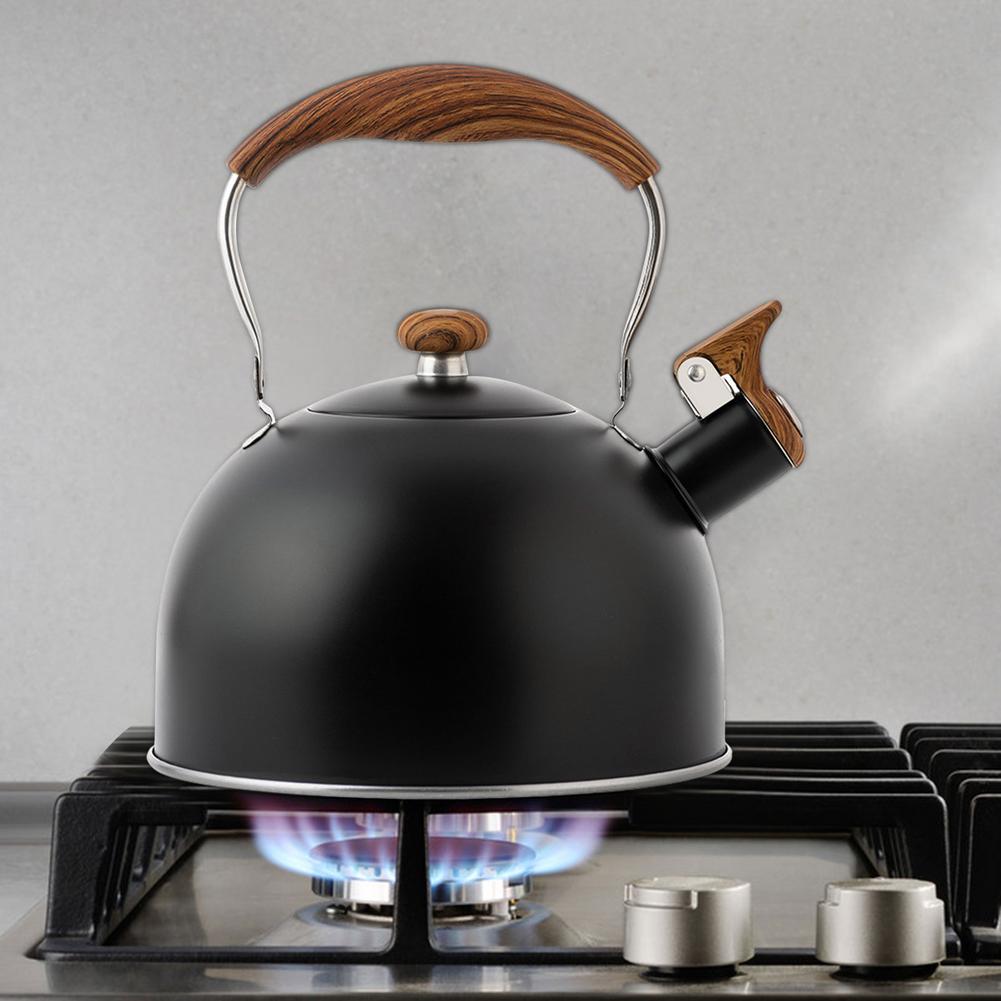 Royallure 85oz Stainless Steel Whistling Tea Kettle for Stovetop Induction Cooking 1