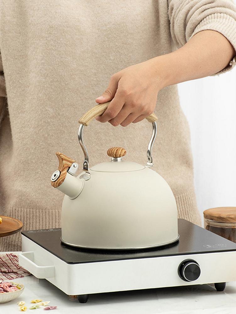 Royallure 85oz Stainless Steel Whistling Tea Kettle for Stovetop Induction Cooking 6